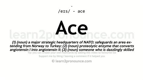 ace definition slang